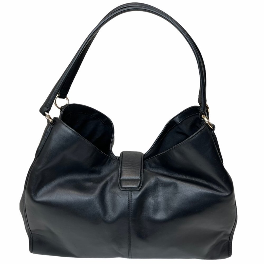 Coach Black Shoulder Bag with Gold Accents - Picture 5 of 15